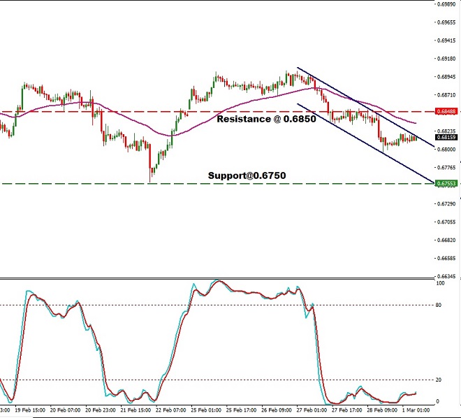 nzd - technichal analysis - 1st March 2019