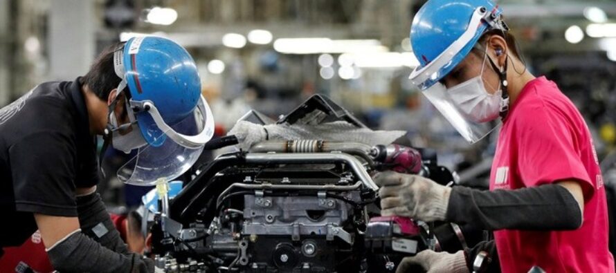 Japan Industrial Production Contracts 2.20% m-o-m in May