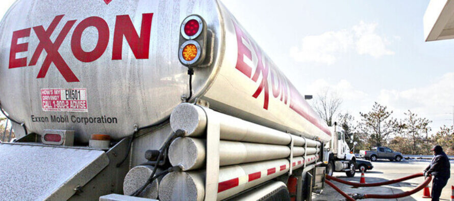 Exxon Rallies as Crude Hit Yearly High of $93 Per Barrel